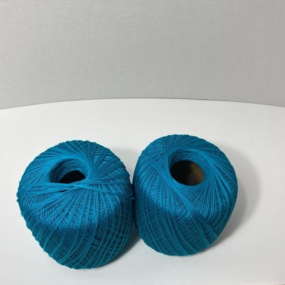 2 Aunt Lydia's Classic 10 Crochet Thread Peacock - Picture 12 of 13